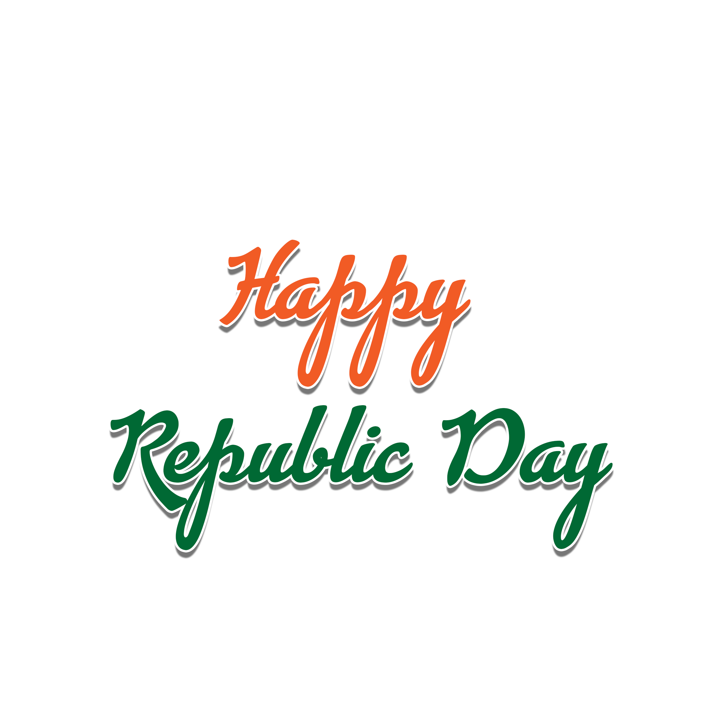 Happy Republic Day Png Image Free Download